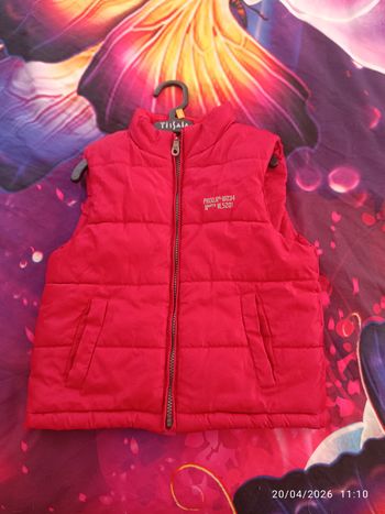 Veste sans manches garçon taille 3ans 
