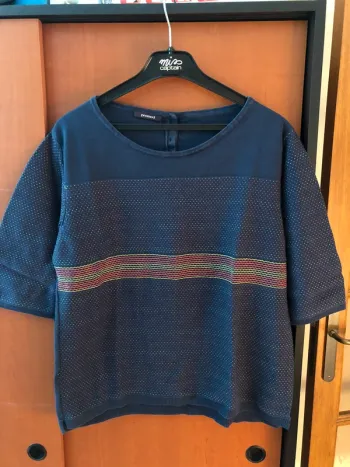 Top bleu marine Promod en 42