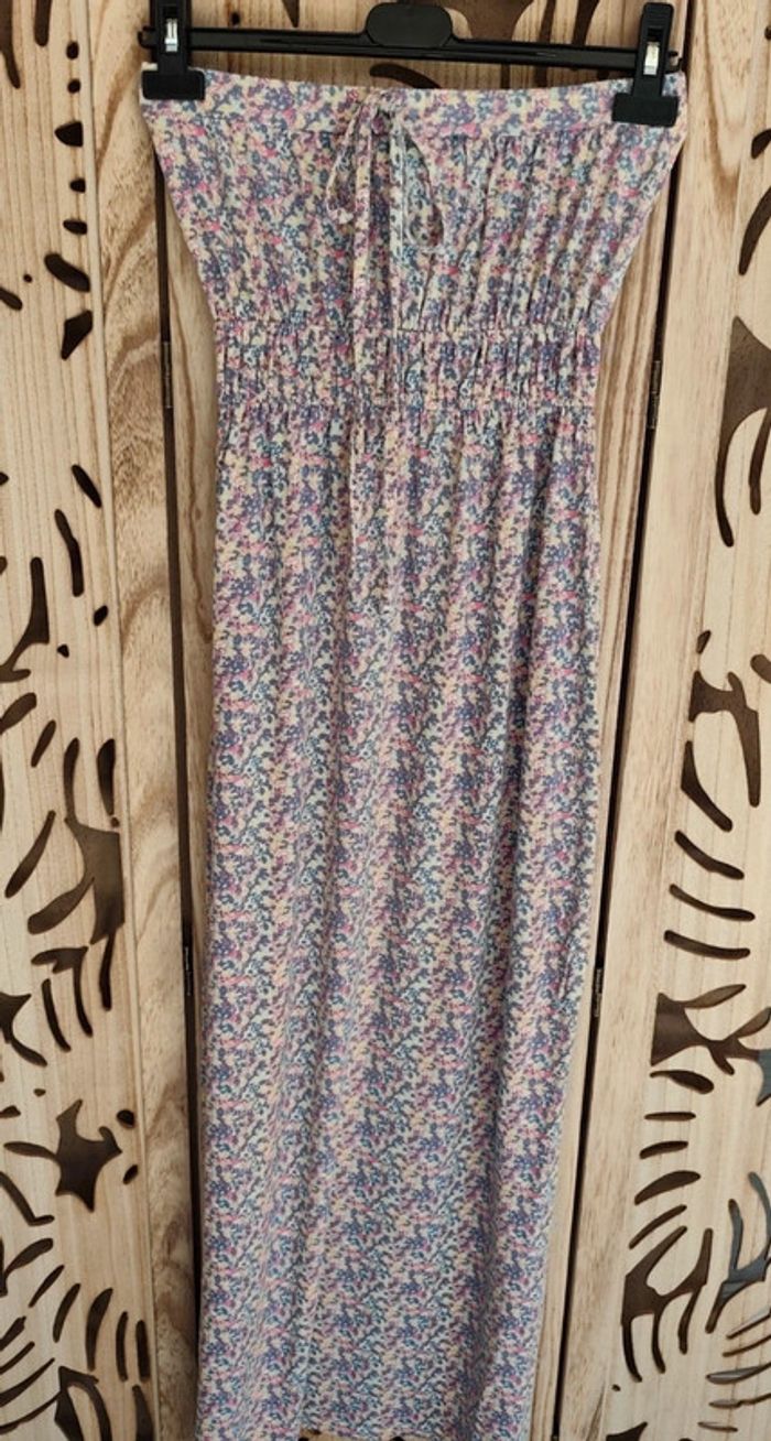 Robe longue à motifs fleuris, taille 38/40, K Woman - photo numéro 7