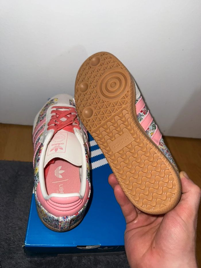 Adidas Samba OG GS Liberty London fleurs / floral print - photo numéro 8
