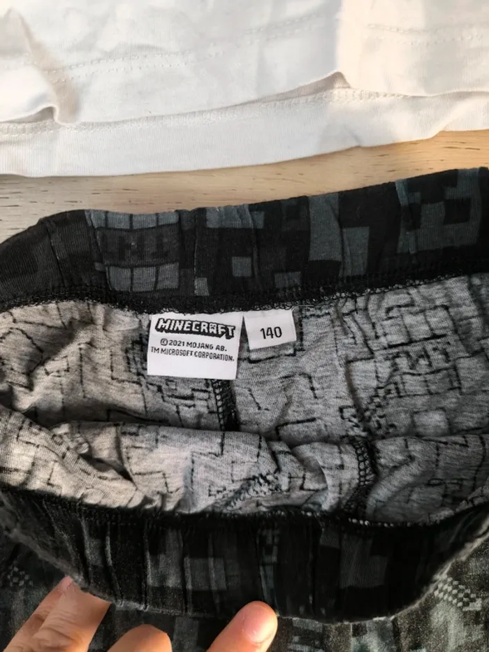 Pyjamas short Minecraft 140 - photo numéro 3