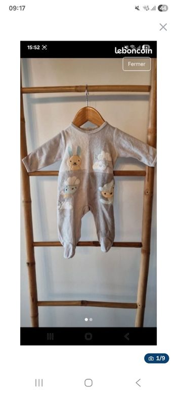 Lot 13 pièces 1 mois mixte