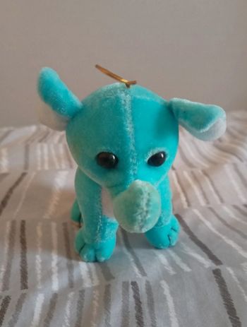 Peluche Éléphant bleu