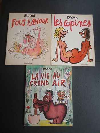 Lot de 3 bd reiser