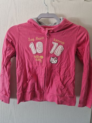 Gilet zippé T 7/8 ans