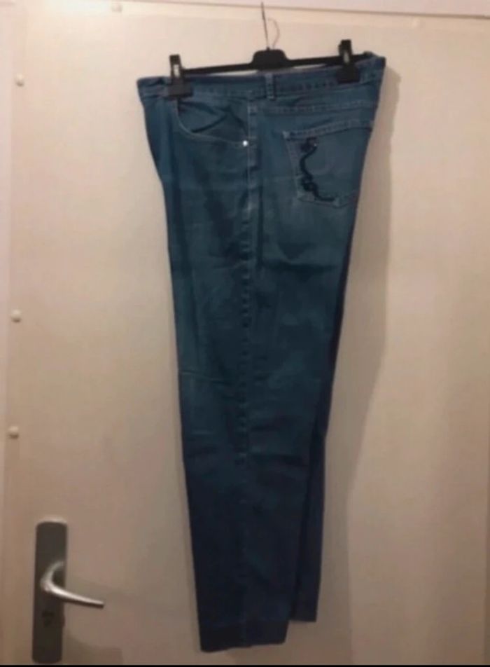 Pantalon femme cours regular scottage bleu marine taille 46 - photo numéro 2