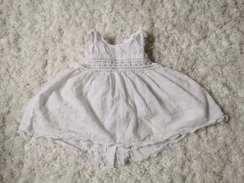 Robe blanche verbaudet