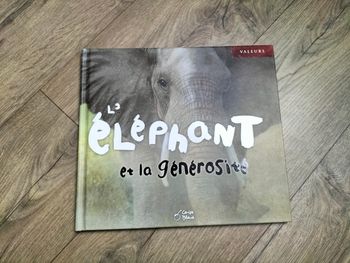 Livre L'éléphant et la générosité