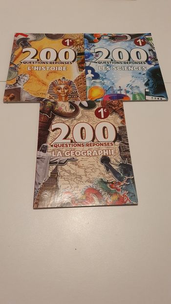3 livres : 200 questions réponses