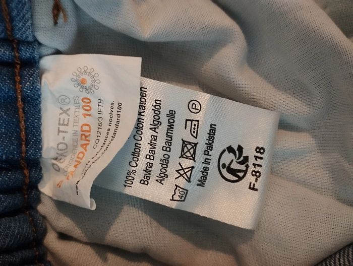 Jean avec nœud à la taille Natural Option taille 40 - photo numéro 7
