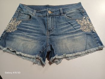 Short jeans femme