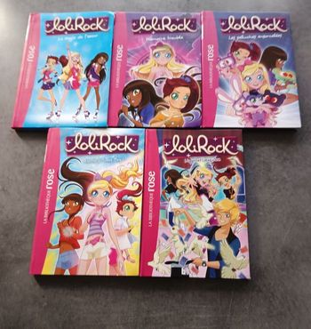 Lot 5 livres Lilirock