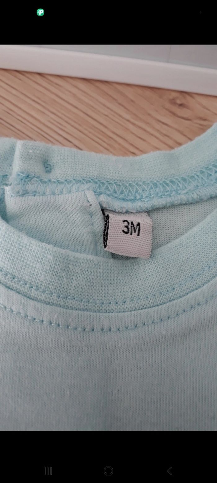 Tee shirt bleu ciel - photo numéro 3