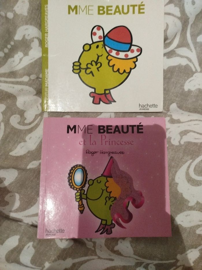 Lot de 2 livres Madame