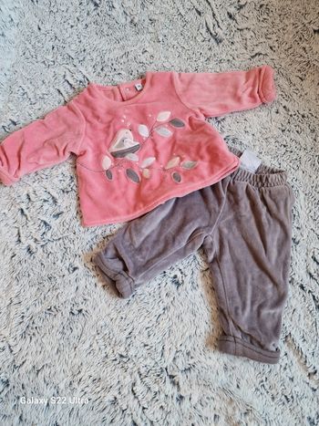 Ensemble fille polaire