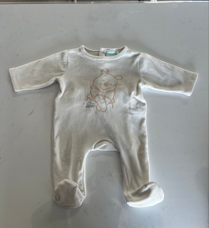 Lot de pyjamas velour 3 mois. - photo numéro 6