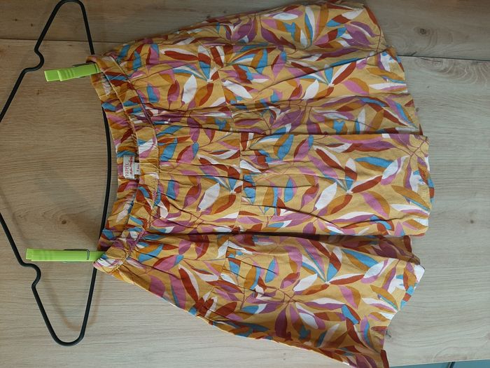 Jupe Multicolore Feuilles 8ans