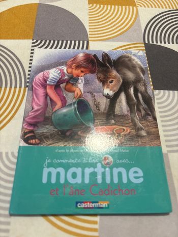 Livre enfant Martine et l’âne Cadichon