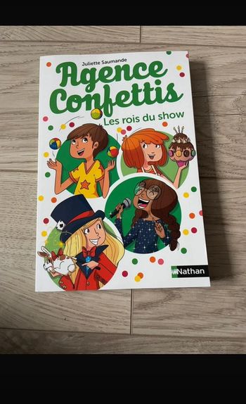 Livre « Agence Confettis » les rois du show