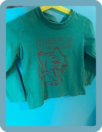 Beau t-shirt manches longues 3 ans in extenso