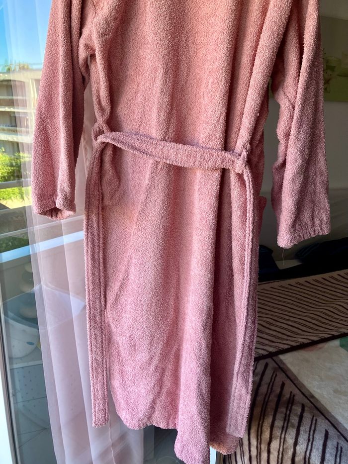 Peignoir de bain vieux rose en T.XL - photo numéro 9