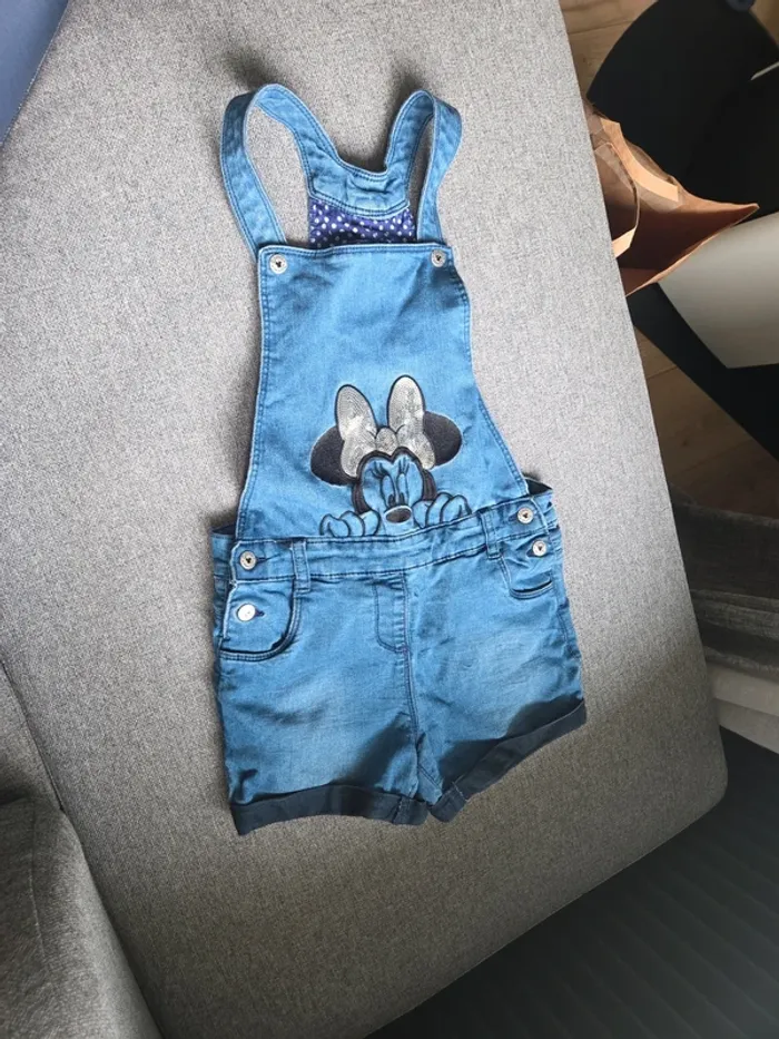 Short Salopette Minnie strass - photo numéro 2
