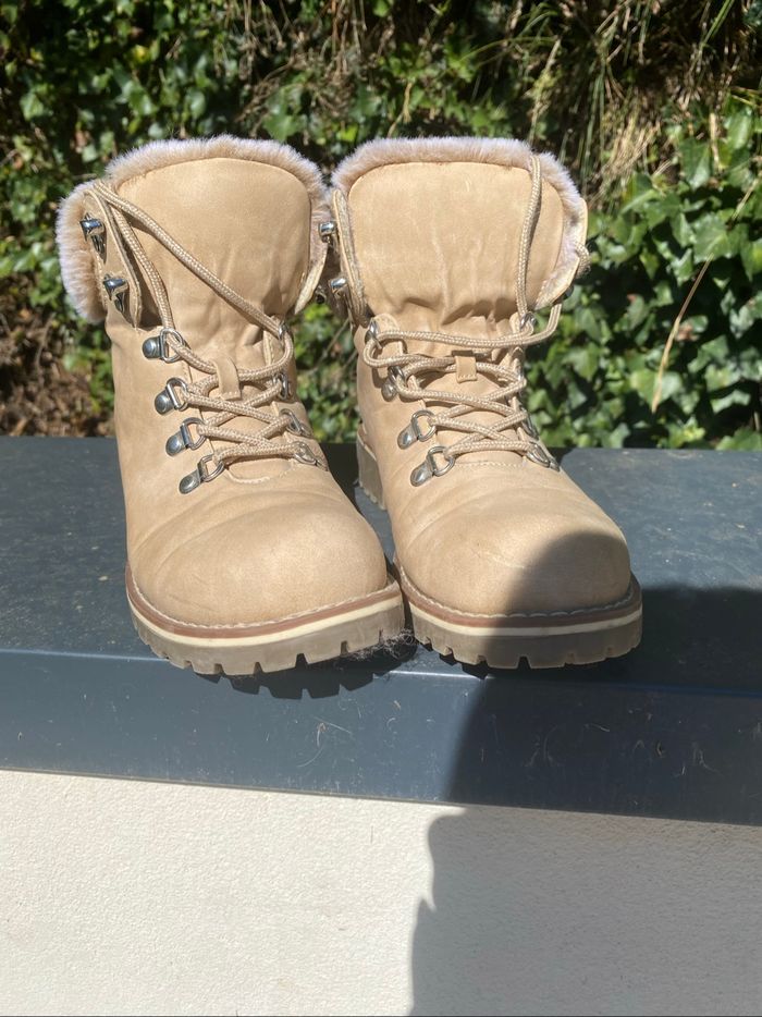 Botte beige