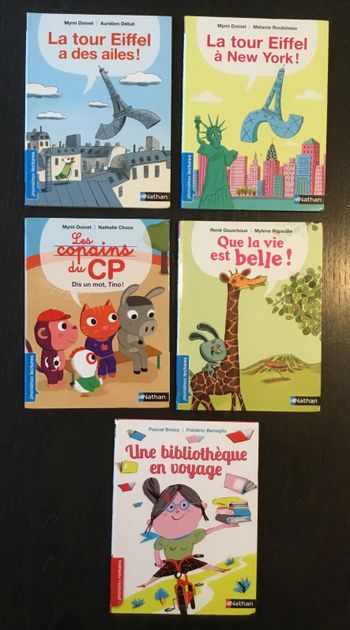 Lot de 5 livres enfants collection Premières Lectures / Premiers Romans