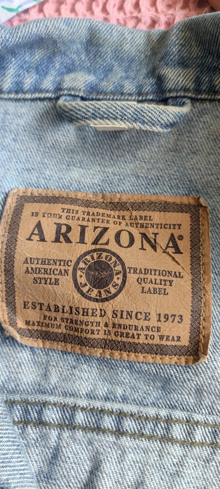 Veste customisée, Arizona Jeans, MC Abschwarter 1996 - photo numéro 3