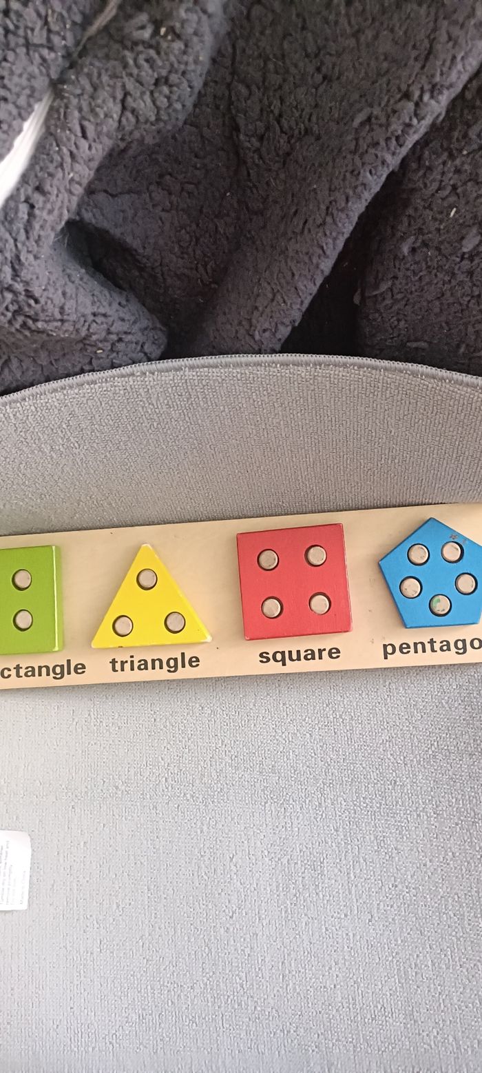 Puzzle Montessori formes géométriques - photo numéro 5