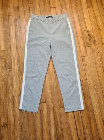 Pantalon gris 7/8 de chez Zara - taille XS