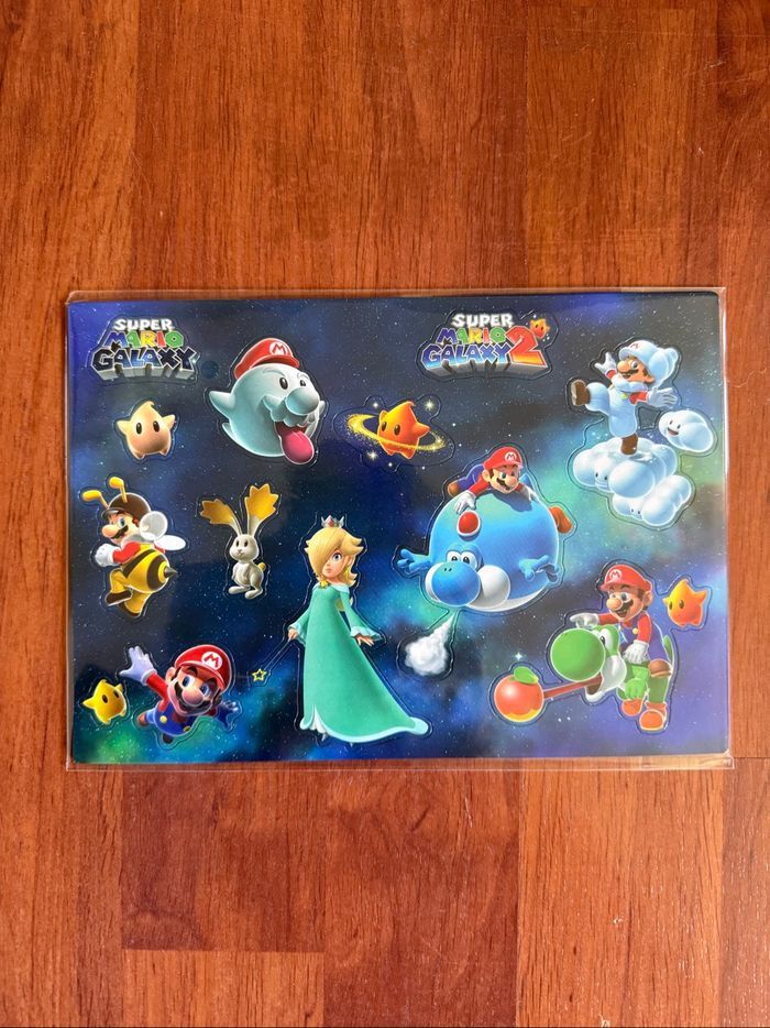 Planche de Magnets Aimants Super Mario Odyssey 1+2 Nintendo Switch NEUF - photo numéro 1