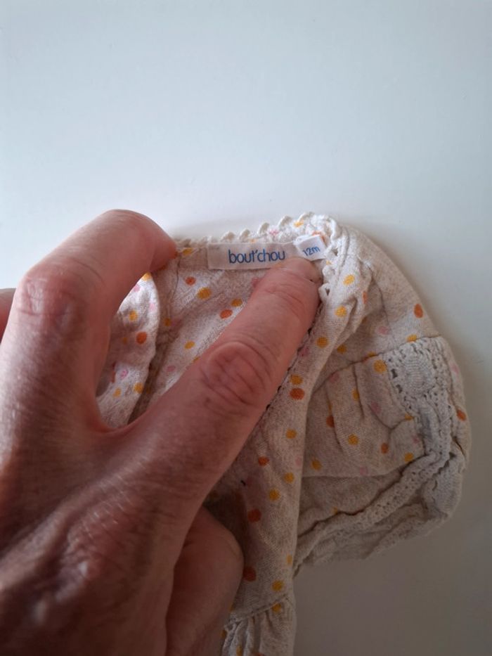 Tunique fille Bout'chou taille 12 mois - photo numéro 3