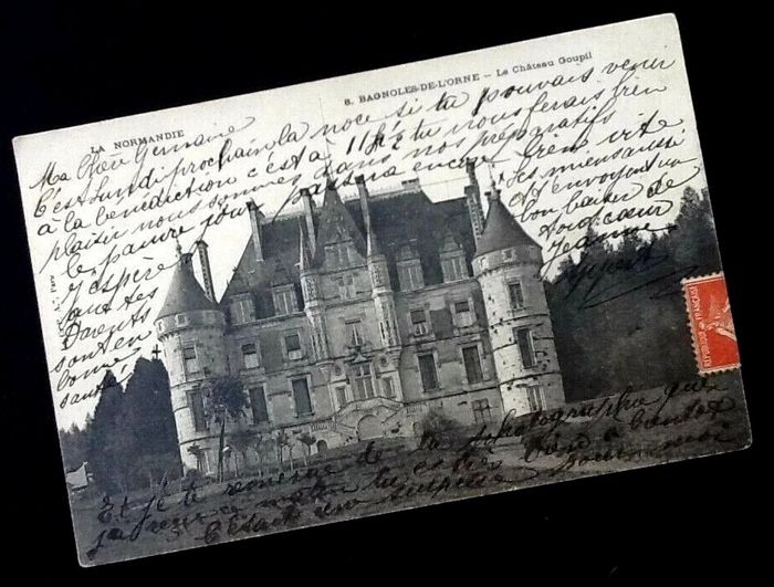 Carte postale ancienne Bagnoles-de-l' Orne (Orne) Le Château Goupil - photo numéro 2