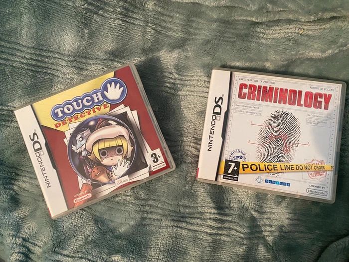 Lot jeu détective ds