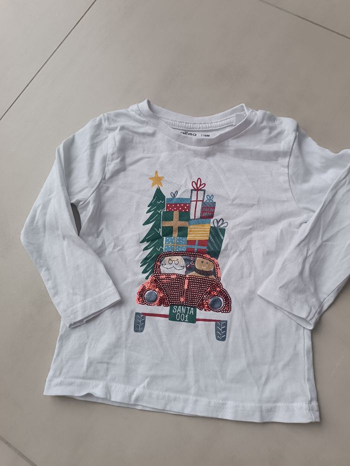 Tee-shirt manches longues Noël