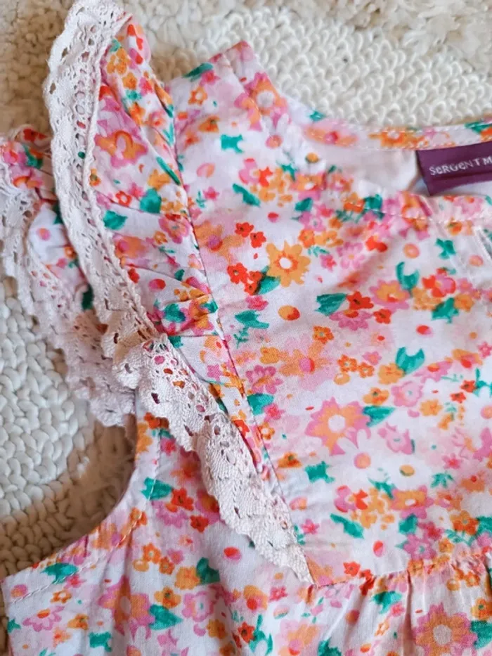 Blouse liberty Sergent major taille 24 mois - 86cm - photo numéro 3