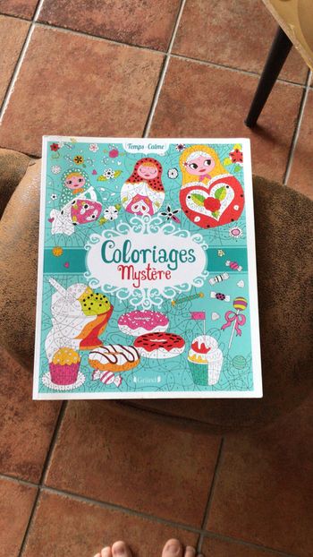 Livre de coloriages mystère