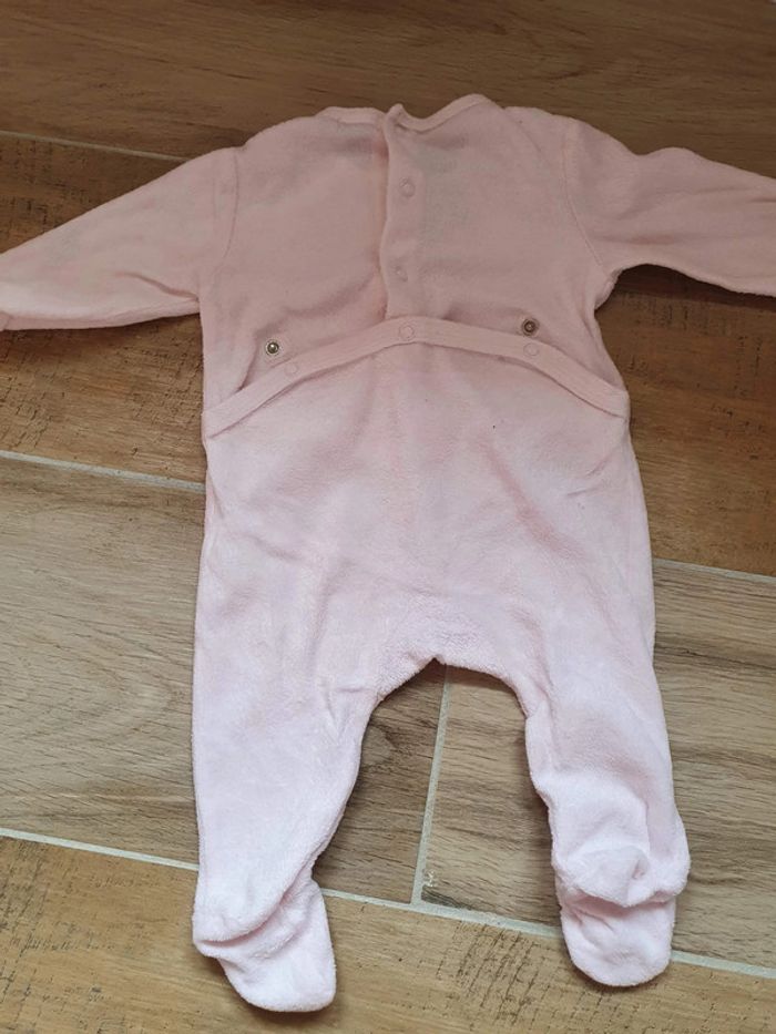 Lot 2 pyjamas velours rose - photo numéro 5