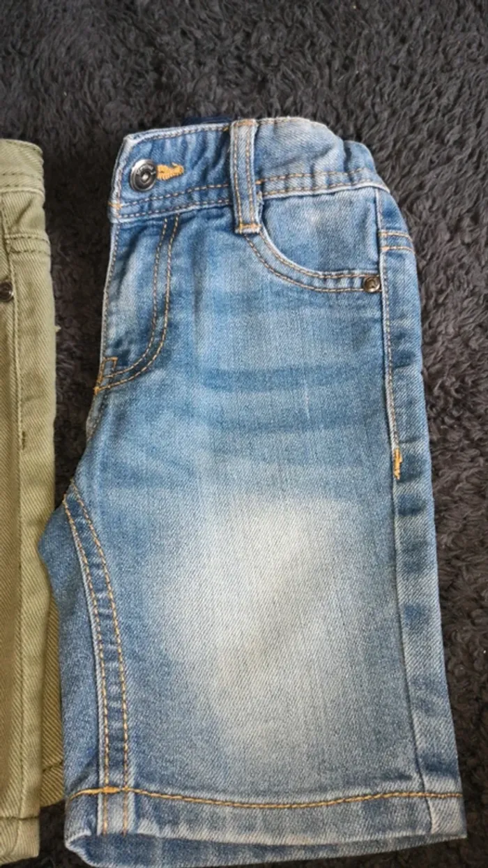 Lot 3 short en Jean 2 Ans - photo numéro 2
