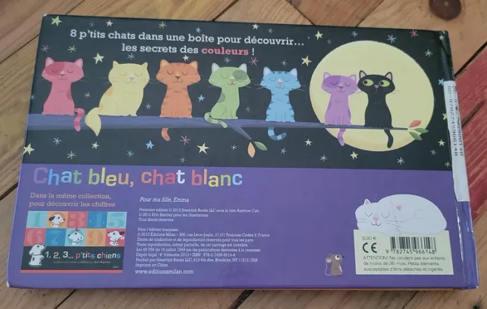 Chat bleu, chat blanc - photo numéro 2