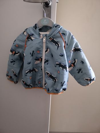 Coupe vent avec capuche (Crocodiles) 12 mois (80 cm) Kiabi