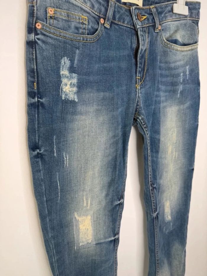 🦋 Jeans Taille Basse Pimkie / foncé T/XS 🦋 - photo numéro 5