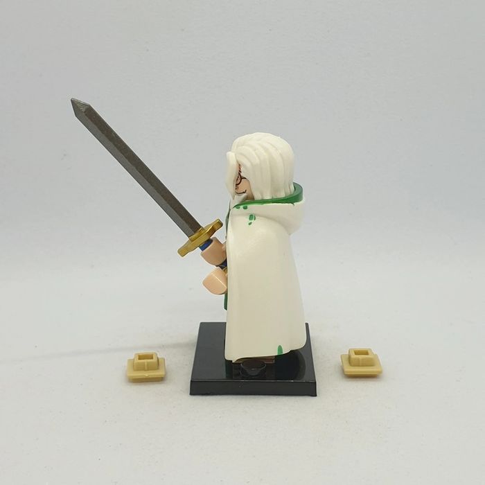 🌊 Figurine One Piece - Silvers Rayleigh - (Style Lego) 🌊 - photo numéro 2