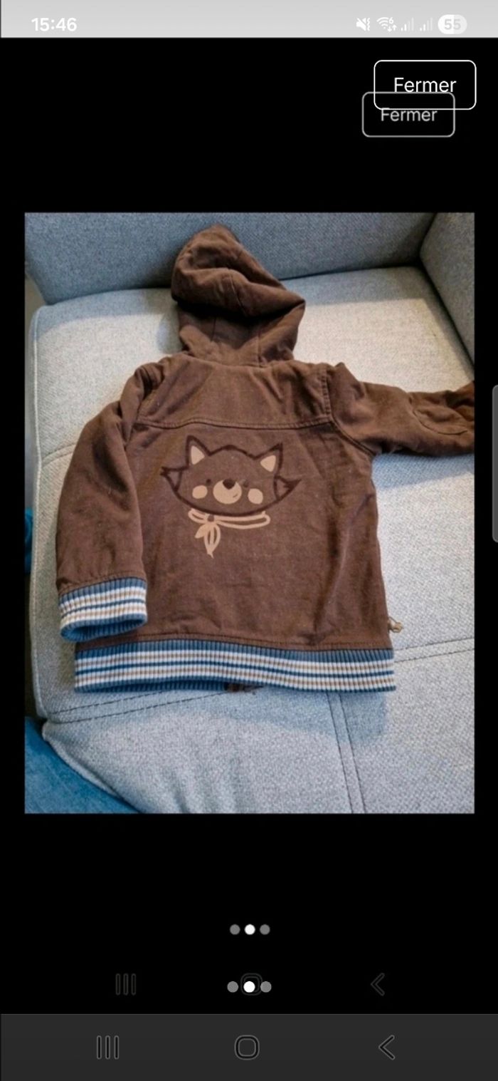 Veste zippée polaire - photo numéro 2