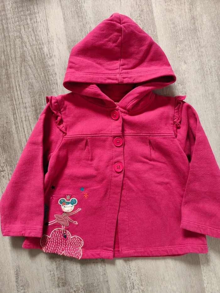 Veste bébé fille 18m - Dpam - photo numéro 2