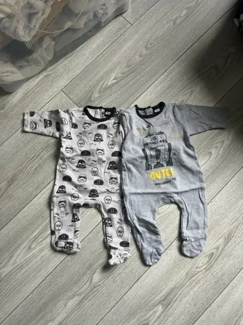 Lot de 2 pyjamas star wars 3 mois
