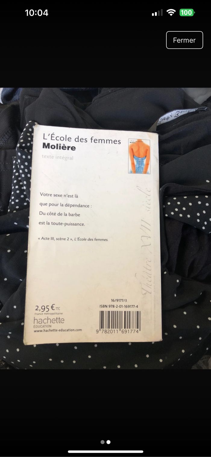 L’école des femme Molière - photo numéro 2