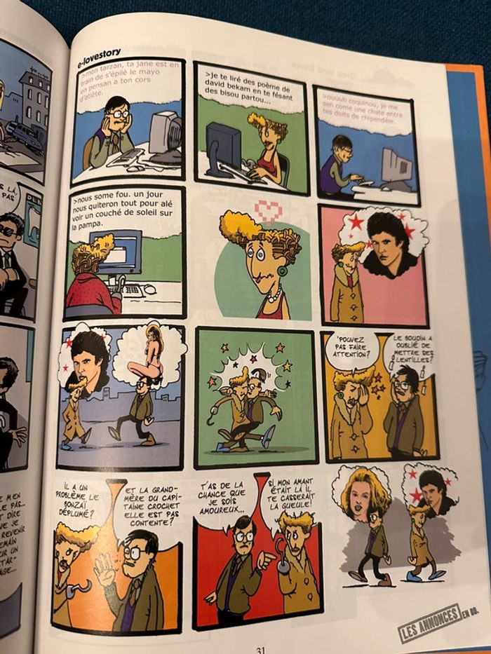 BD livre Elie Semoum Franck Dubosc Les annonces Si tu es blonde Aurel Fab Jungle - photo numéro 5