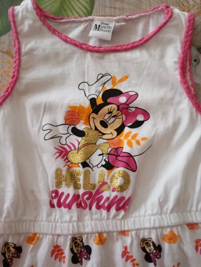 Robe Minnie sans manches taille 5 ans (302) - photo numéro 3
